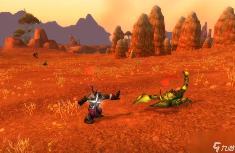 魔獸世界plus貧瘠之地蠍子在哪裡