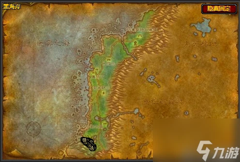 魔獸世界黑海岸獵人稀有寶寶在哪裡