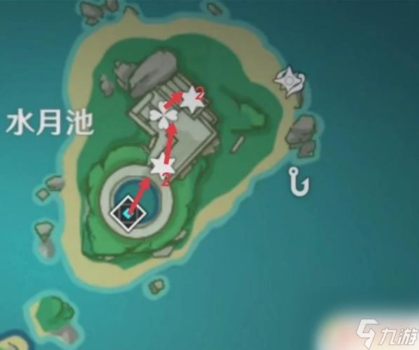 原神珍珠分布圖 10分鐘內採集69個珊瑚真珠攻略