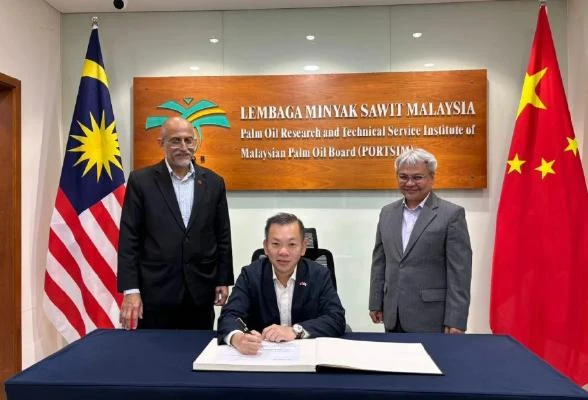 大馬棕油在華市場受到認可　陳泓縑：棕油局上海分支功不可沒