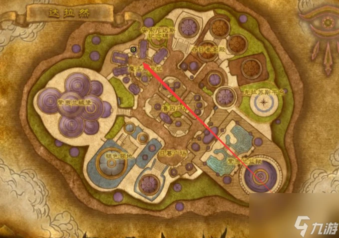 魔獸世界達拉然拍賣行在哪裡 魔獸世界達拉然拍賣行開啟方法及在哪裡