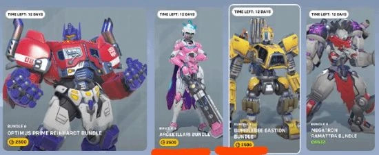 又貴又拉！玩家吐槽《守望2》變形金剛"阿爾茜"皮膚