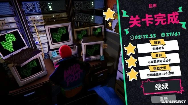 《憤怒的大腳》遊民評測7.5分 槍彈與飛踢的金屬朋克