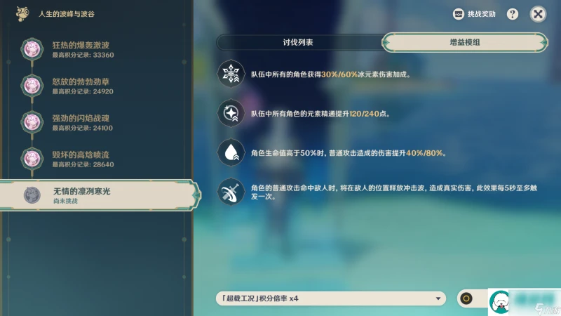 原神人生的波峰與波谷第五關怎麼過-原神人生的波峰與波谷第五關過法攻略介紹