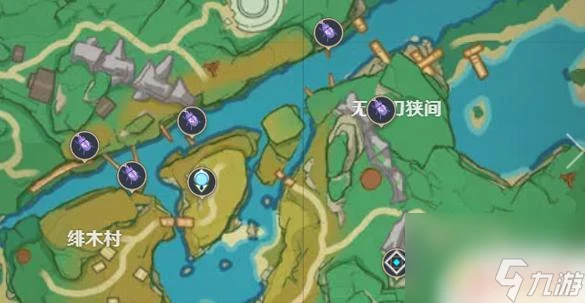 原神哪裡有鬼兜蟲 原神鬼兜蟲分布圖解析