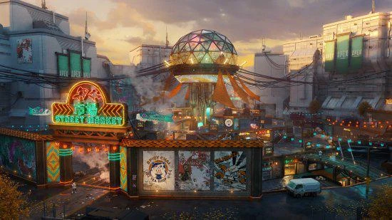 《Apex英雄》新地圖藝術設計泄露：賽博夜景街區！