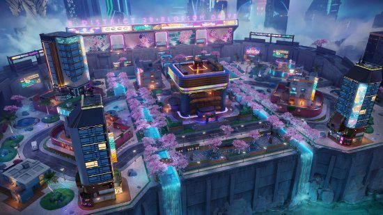 《Apex英雄》新地圖藝術設計泄露：賽博夜景街區！