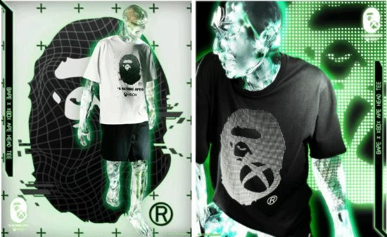 微軟Xbox和潮牌BAPE聯名服飾上市：T恤約1300元