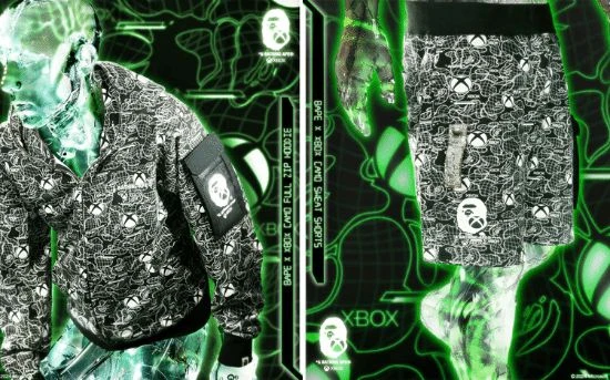 微軟Xbox和潮牌BAPE聯名服飾上市：T恤約1300元