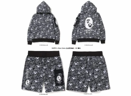 微軟Xbox和潮牌BAPE聯名服飾上市：T恤約1300元