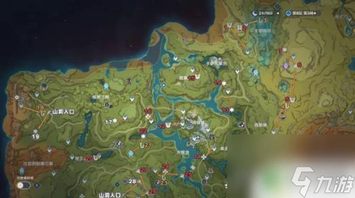 原神須彌76個蘭納羅在哪裡 原神76個蘭那羅在哪裡圖解