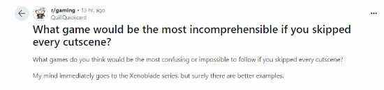 外網熱議：哪些遊戲最好別跳過過場動畫 不然會玩不懂