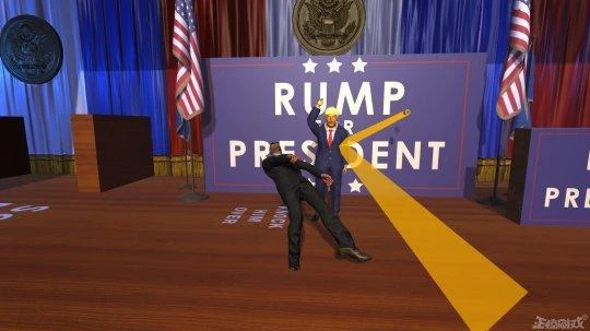 上架8年後遊戲終於火了，奇葩玩法替總統擋槍，網友：鬼才營銷