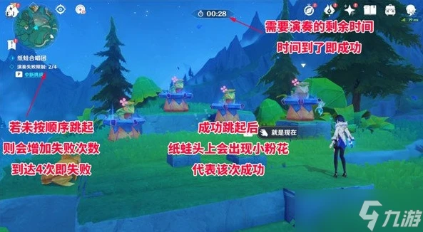 原神紙蛙合唱團解謎攻略