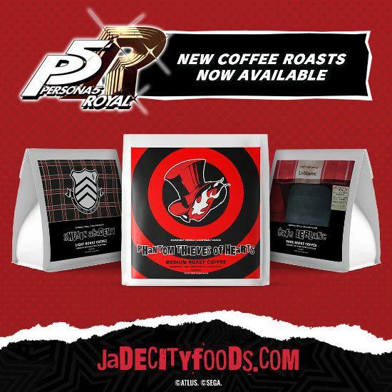 苦辣結合的一集：ATLUS推出《P5》聯名辣醬和咖啡豆
