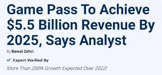 分析師稱XGP收入將暴漲！明年或達到55億美元