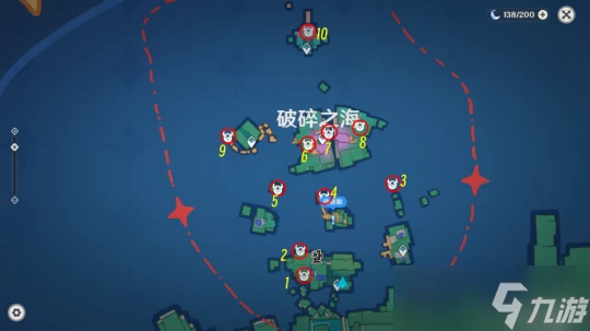 原神 V4.8攻略   歡聲飛羽全收集 破碎之海