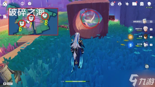 原神 V4.8攻略   歡聲飛羽全收集 破碎之海