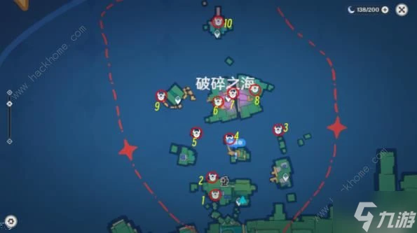 原神破碎之海歡聲飛羽全收集攻略 4.8破碎之海歡聲飛羽在哪裡