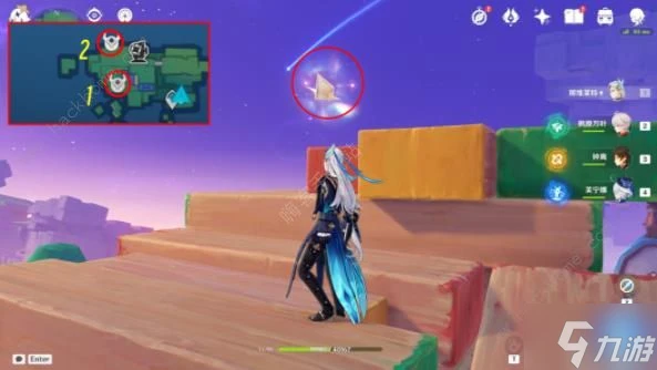 原神破碎之海歡聲飛羽全收集攻略 4.8破碎之海歡聲飛羽在哪裡