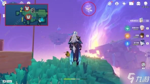 原神破碎之海歡聲飛羽全收集攻略 4.8破碎之海歡聲飛羽在哪裡