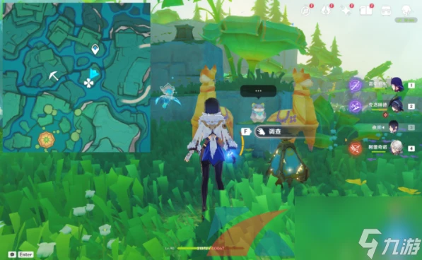 原神4.8賜福森林6個隱藏摩拉箱在哪裡介紹