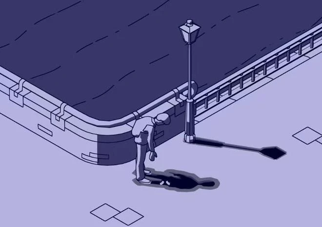 嬉戲於影子中的精靈，跳過了童年的水窪，追逐著成長