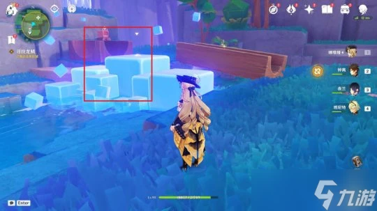 原神 V4.8攻略   破碎之海大地圖寶箱和任務 1