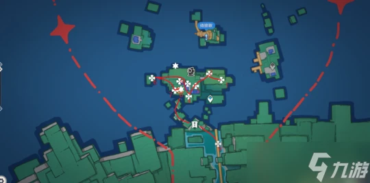 原神 V4.8攻略   破碎之海大地圖寶箱和任務 1