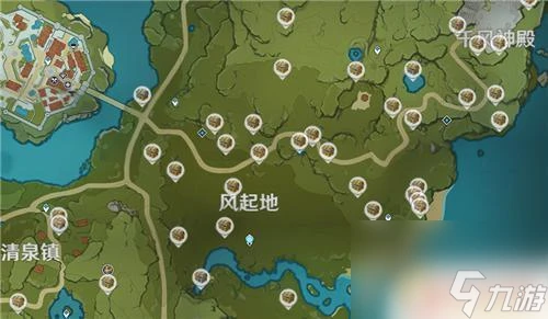 原神的寶箱在哪裡圖 原神寶箱在哪裡找