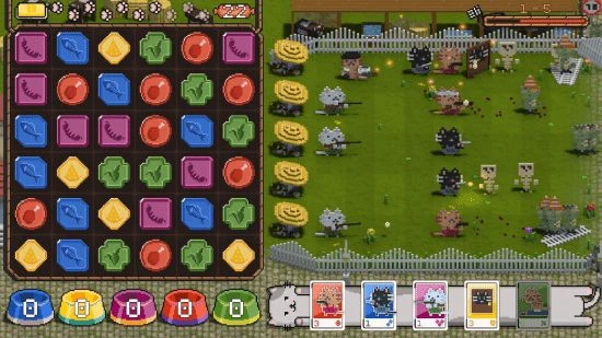 三消塔防新游《喵喵大戰死剩種》Steam定檔7月29日