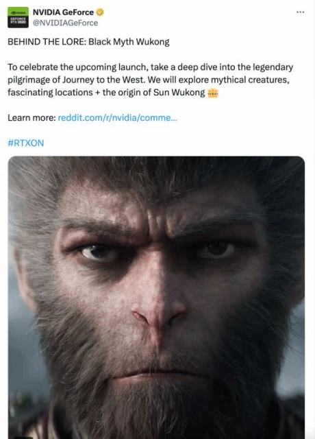 英偉達《黑神話》海外宣發：幫玩家深入了解西遊記