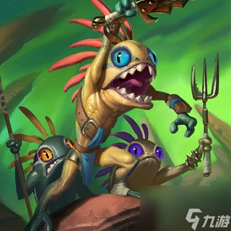 《爐石傳說》被禁錮的陽鰓魚人屬性介紹