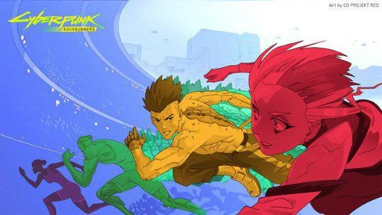 《賽博朋克2077》發布奧運賀圖 大衛露西賽場馳騁