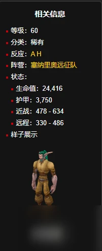 魔獸世界塞納里奧遠征隊戰袍獲取方法