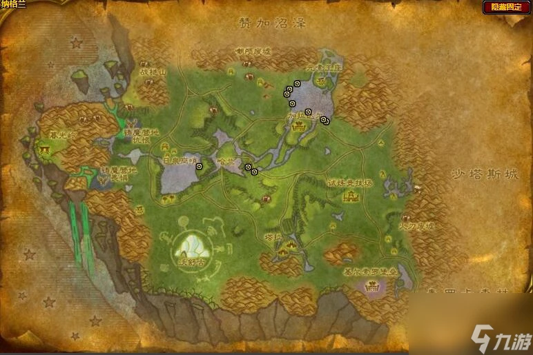 魔獸世界粗斑魔尾魚釣點在哪裡