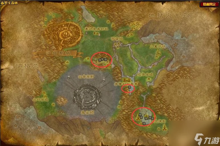 魔獸世界粗斑魔尾魚釣點在哪裡