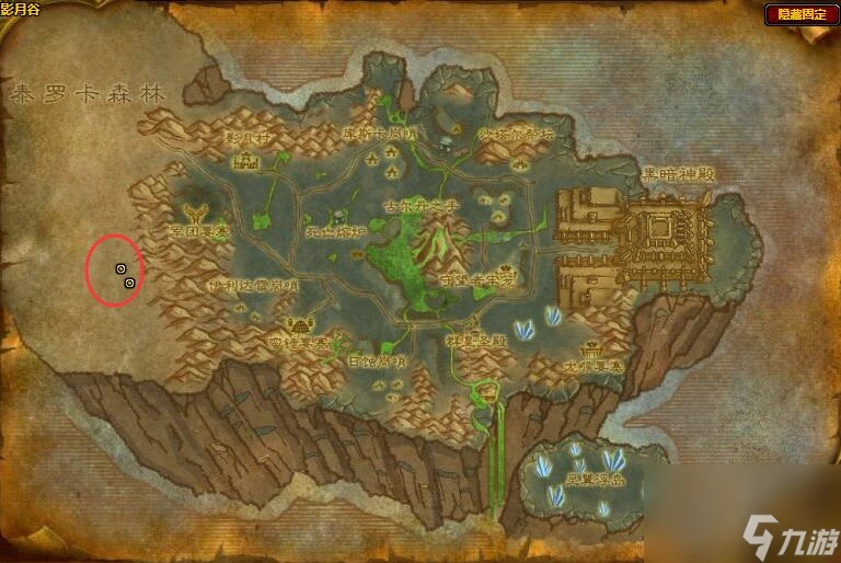 魔獸世界粗斑魔尾魚釣點在哪裡