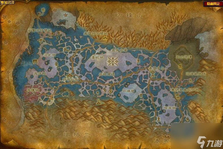 魔獸世界粗斑魔尾魚釣點在哪裡