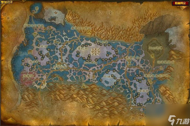 魔獸世界粗斑魔尾魚釣點在哪裡