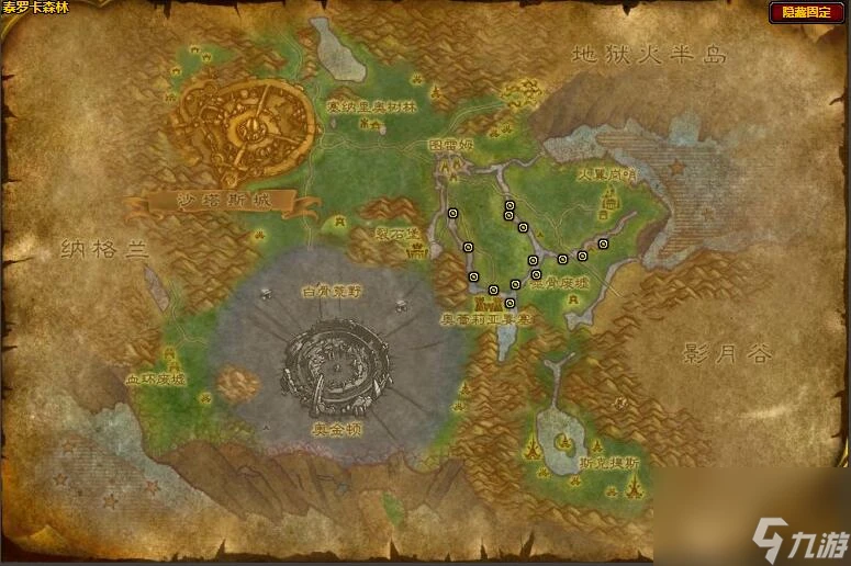 魔獸世界粗斑魔尾魚釣點在哪裡