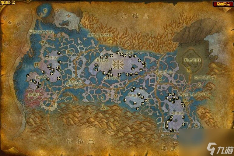 魔獸世界粗斑魔尾魚釣點在哪裡