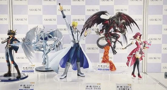 《遊戲王》高質量手辦公布 包含秋姐、灰流麗、萊娜等