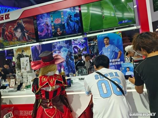 CJ的網易遊戲展台，讓我看到了玩家對遊戲的熱愛