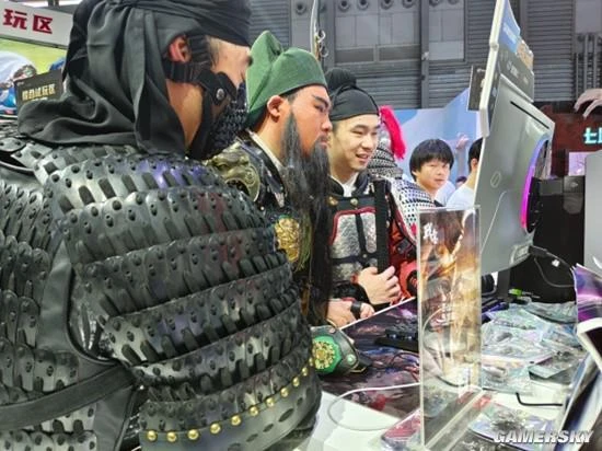 CJ的網易遊戲展台，讓我看到了玩家對遊戲的熱愛