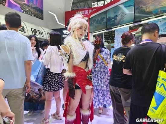 CJ的網易遊戲展台，讓我看到了玩家對遊戲的熱愛