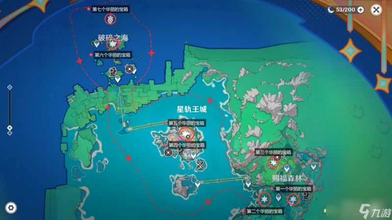 原神 V4.8攻略   希穆蘭卡-華麗寶箱全在哪裡