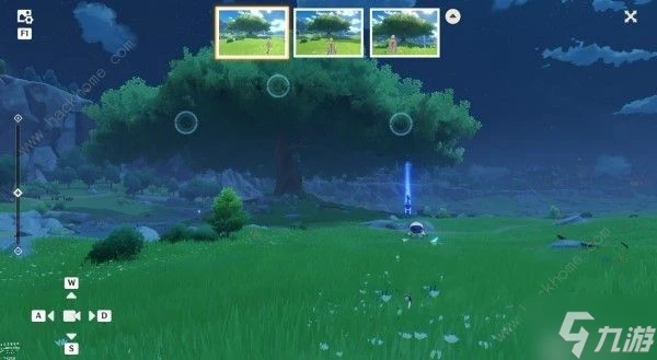 原神浮露之章第一天第一關攻略 巨樹和傳說拍照點在哪