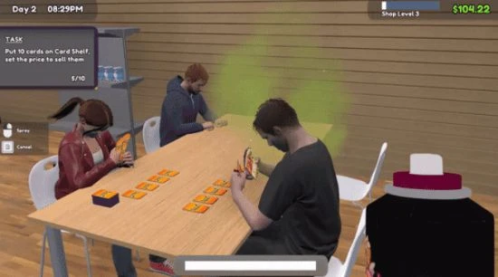 《卡牌店模擬器》上架Steam：準備除臭劑是何意啊？