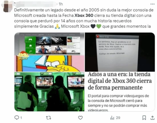 Xbox360商店正式關閉！玩家們發文悼念：時代已終結